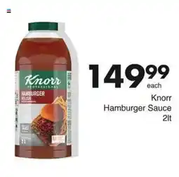 Save Knorr Hamburger Sauce offer