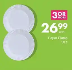 Save Paper Plates offer