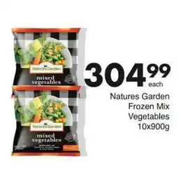 Save Natures Garden Frozen Mix Vegetables offer