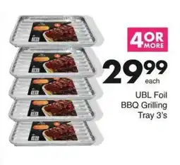 Save UBL Foil BBQ Grilling Tray offer