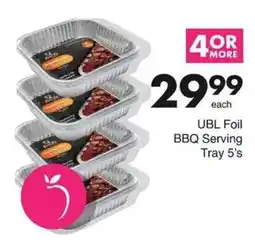 Save UBL Foil BBQ Serving Tray offer