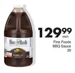 Save Fine Foods BBQ Sauce offer