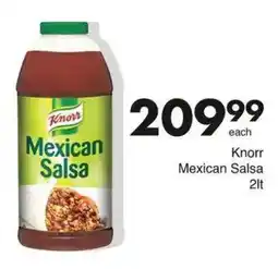 Save Knorr Mexican Salsa offer