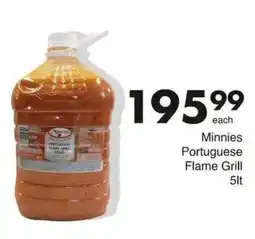 Save Minnies Portuguese Flame Grill offer