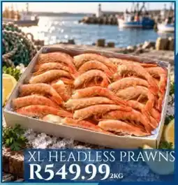 Take 'n Pay XL headless prawns offer