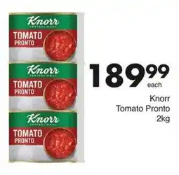 Save Knorr Tomato Pronto offer