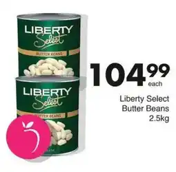 Save Liberty Select Butter Beans offer