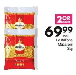 Save La Italiana Macaroni offer