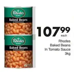 Save Rhodes Baked Beans In Tomato Sauce offer