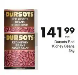 Save Dürsots Red Kidney Beans Choice Grade offer