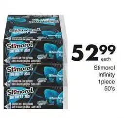 Save Stimorol Infinity Mint offer