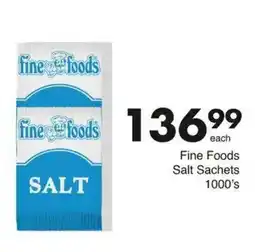 Save Fine Foods Salt Sachets offer