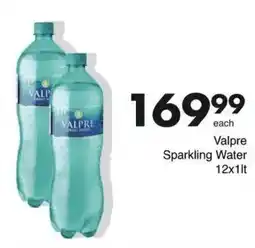 Save Valpre Sparkling Water offer