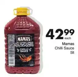 Save Mama's Mzansi Chilli Sauce offer