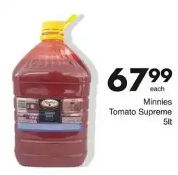 Save Minnies Tomato Supreme offer