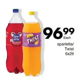 Save sparletta/ Twist offer