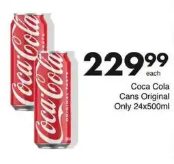 Save Coca Cola Cans Original offer