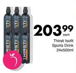 Save Thirsti Isofit Sports Drink offer