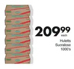 Save Hulett's Sucralose 1000's offer