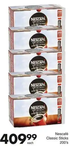 Save Nescafé Classic Sticks offer