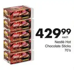 Save Nestlé Hot Chocolate Sticks offer