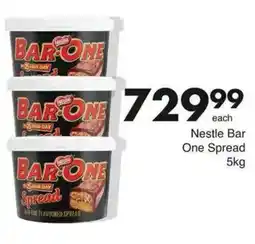 Save Nestle Bar One Spread offer