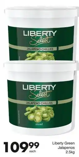 Save Liberty Select Jalapeno Chillies offer