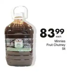 Save Minnies Fruit Chutney offer