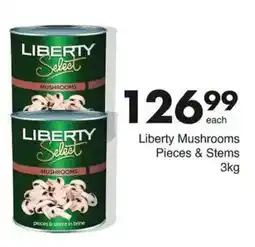 Save Liberty Select Mushrooms offer
