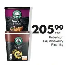 Save Robertson Cajun/Savoury Rice offer
