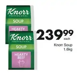 Save Knorr Professional Soup Hearty Beef offer