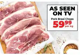 Food Lover's Market PORK BRAAI CHOPS offer