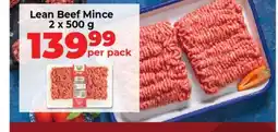 Food Lover's Market Lean Beef Mince offer