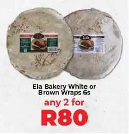 Food Lover's Market Ela Bakery White or Brown Wraps 6s offer
