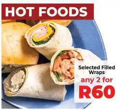 Food Lover's Market Selected Filled Wraps offer