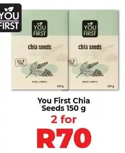 Food Lover's Market You First Chia Seeds 150 g offer