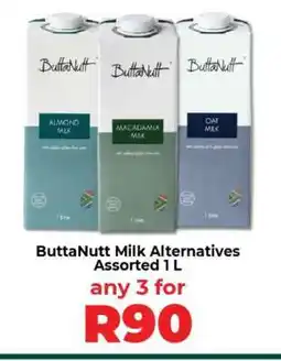 Food Lover's Market ButtaNutt Milk Alternatives Assorted 1 L offer