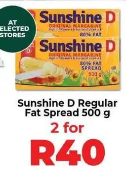 Food Lover's Market Sunshine D Regular Fat Spread 500 g offer