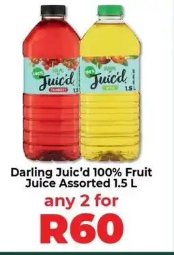 Food Lover's Market Darling Juic'd 100% Fruit Juice Assorted 1.5 L offer