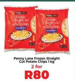 Food Lover's Market Penny Lane Frozen Straight Cut Potato Chips 1 kg offer