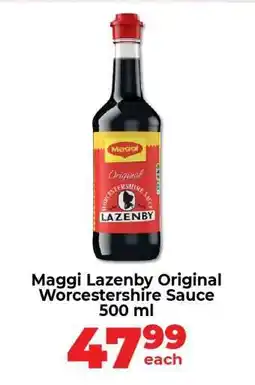 Food Lover's Market Maggi Lazenby Original Worcestershire Sauce 500 ml offer
