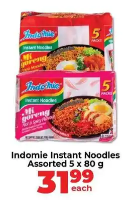 Food Lover's Market Indomie Instant Noodles Assorted 5 x 80 g offer