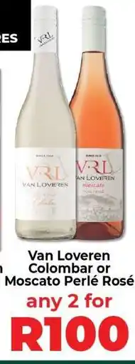 Food Lover's Market Van Loveren Colombar or Moscato Perlé Rosé offer