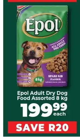 Food Lover's Market Epol Adult Dry Dog Food Assorted 8 kg offer