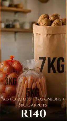 Take 'n Pay Potatoes, Onions and Carrots offer