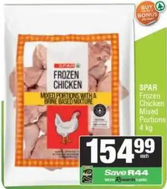 SPAR Frozen Chicken Mixed Portions