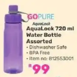 Game GO PURE AquaLock Water Bottle Assorted offer