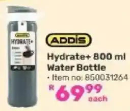 Game ADDIS Hydrate+ 800 ml Water Bottle offer
