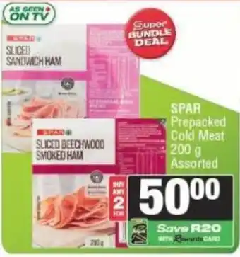SPAR Prepacked Cold Meat Assorted