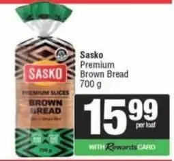 Spar Sasko Premium Brown Bread offer